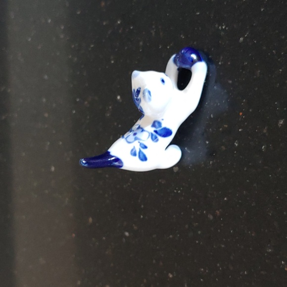 Set of 3 Delft-style figurines - Picture 5 of 7